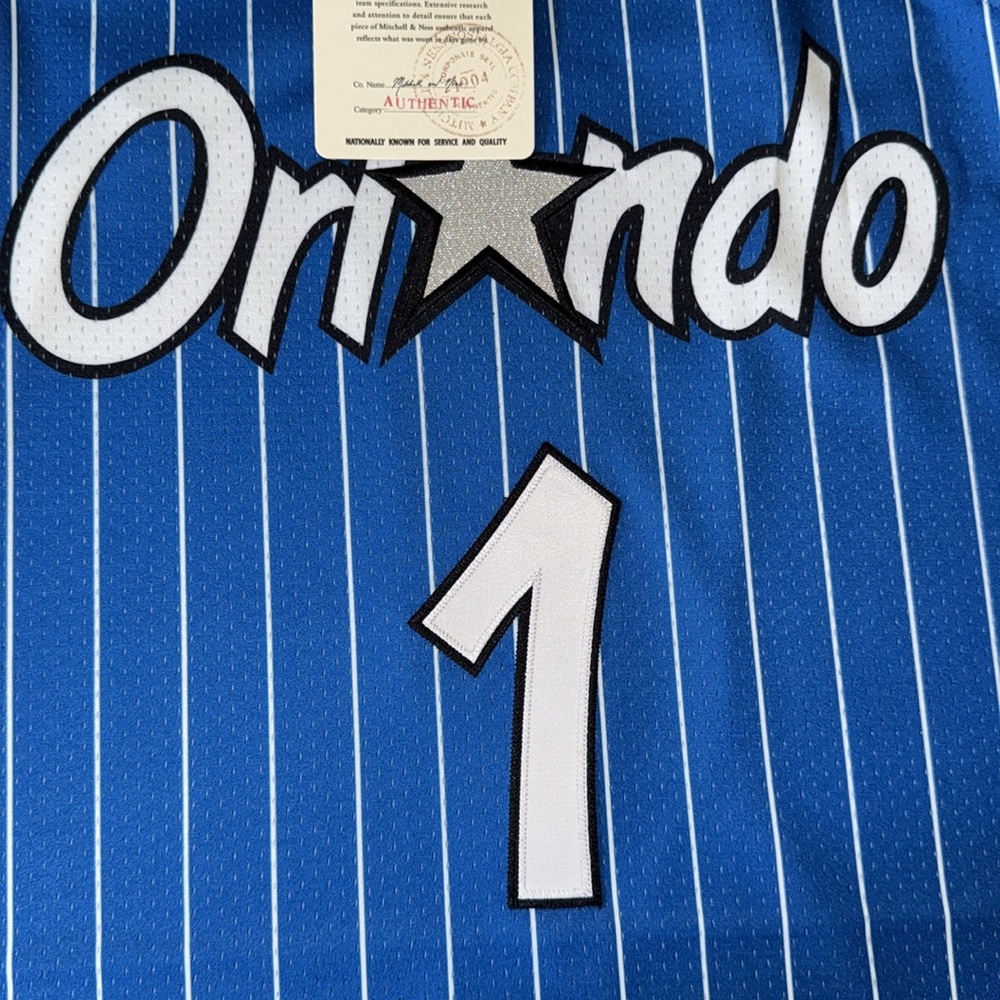 Orlando Magic Penny Hardaway Basketball Jersey Mitchell & Ness - Picture 3 of 7